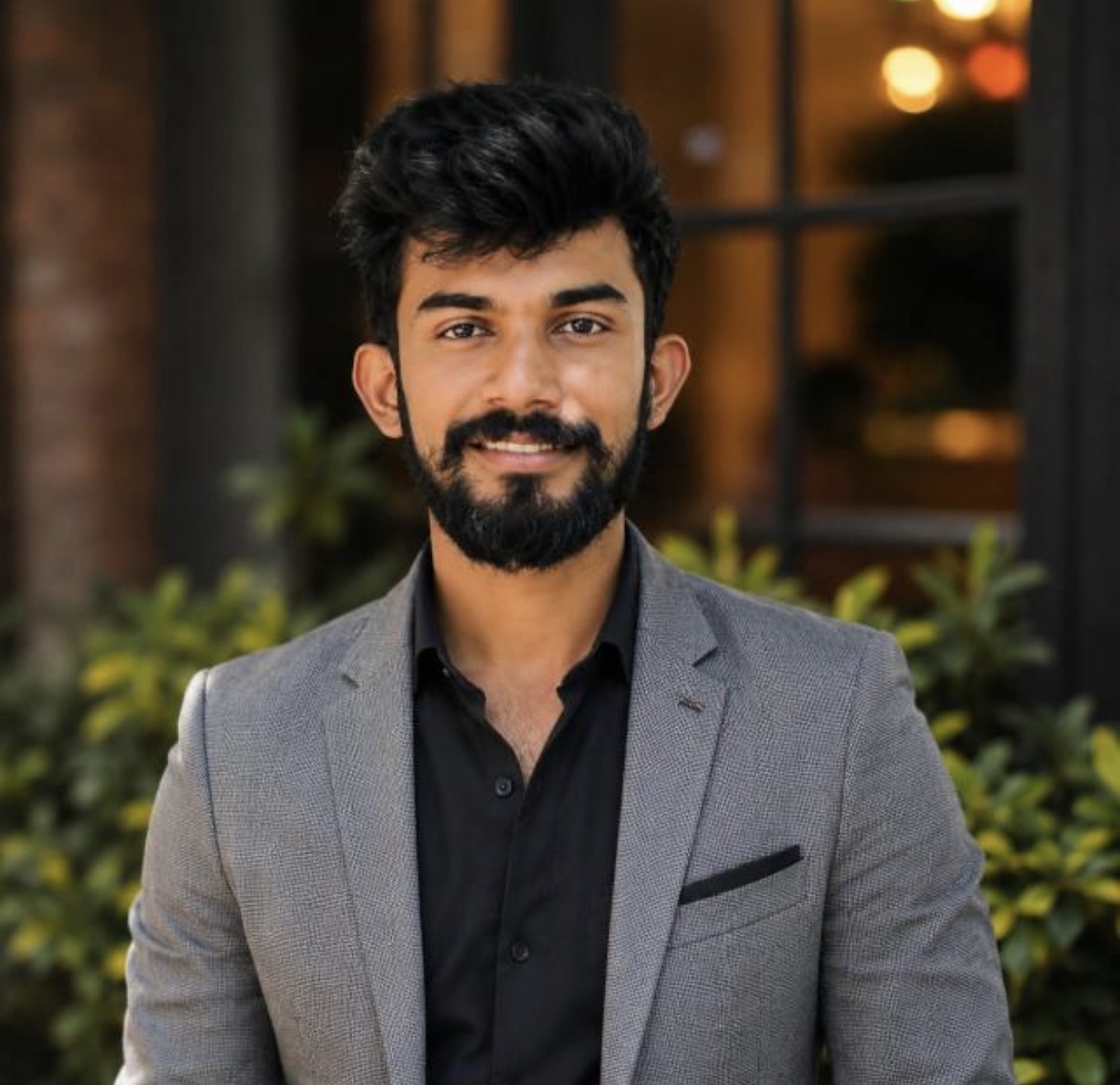 Portrait of Himantha Kaushalya, travel plan creator and founder of Ceyloney Premium